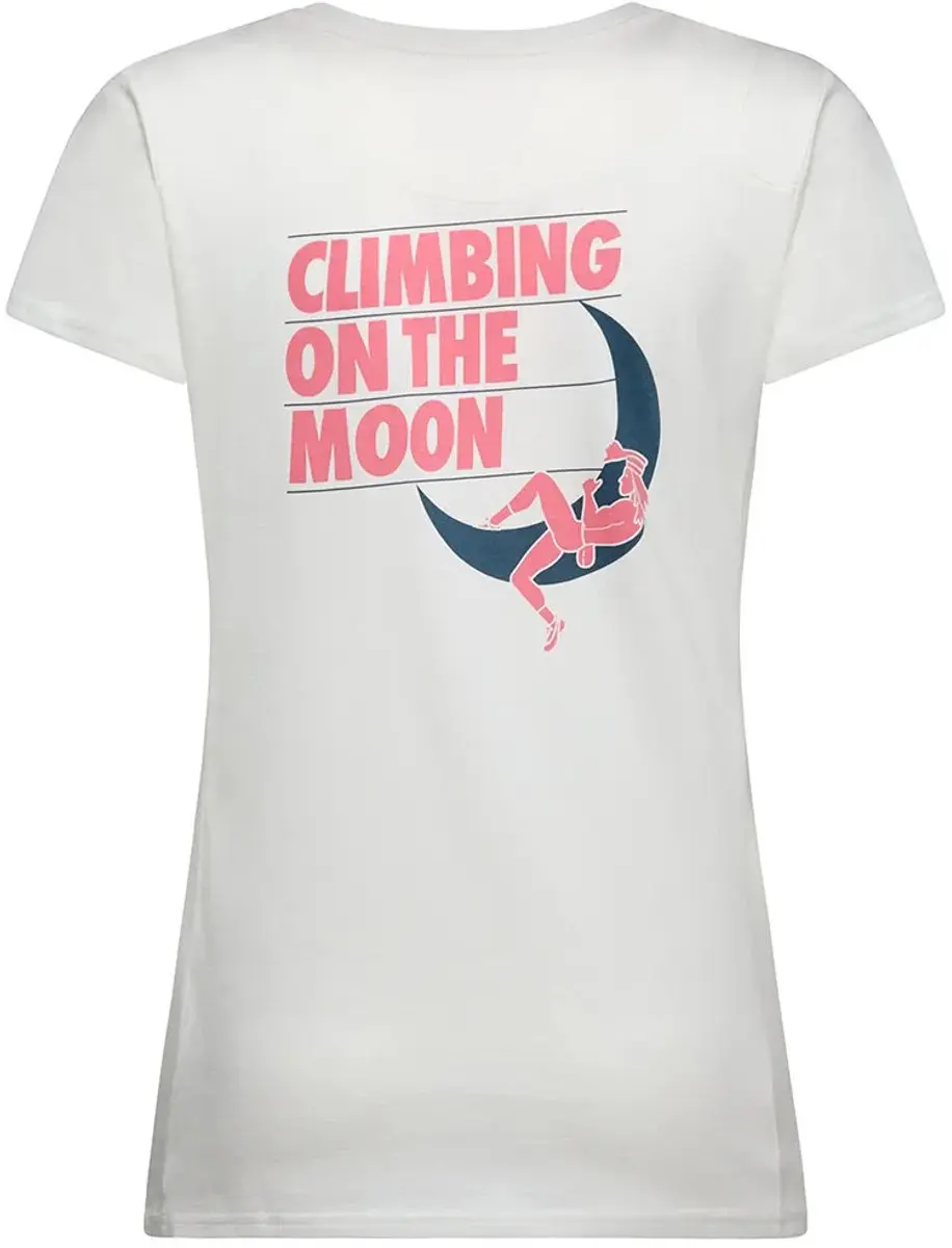 La Sportiva Moon Rock Dames T-shirt - Chalk - afbeelding 3 van 6