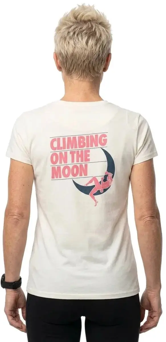 La Sportiva Moon Rock Dames T-shirt - Chalk - afbeelding 4 van 6