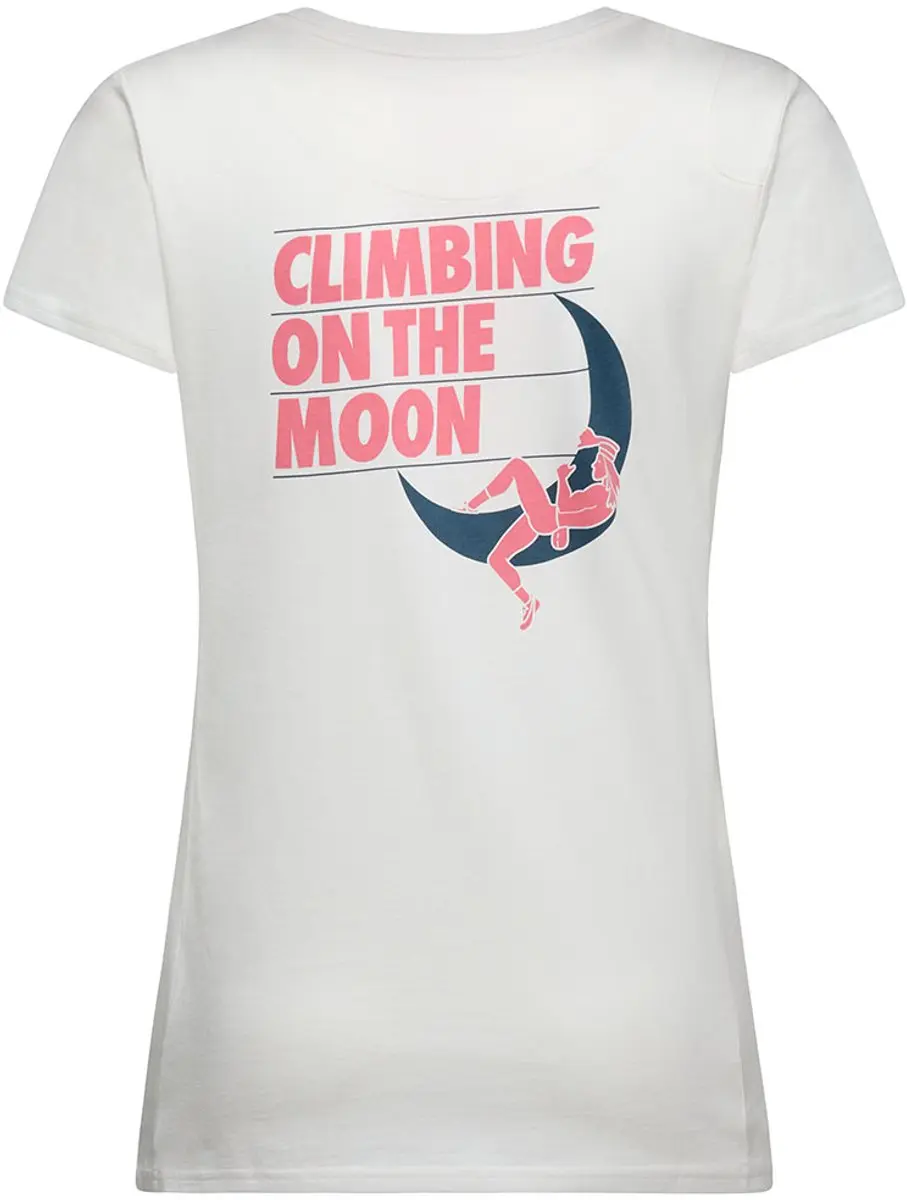 La Sportiva Moon Rock Dames T-shirt - Chalk - afbeelding 2 van 6