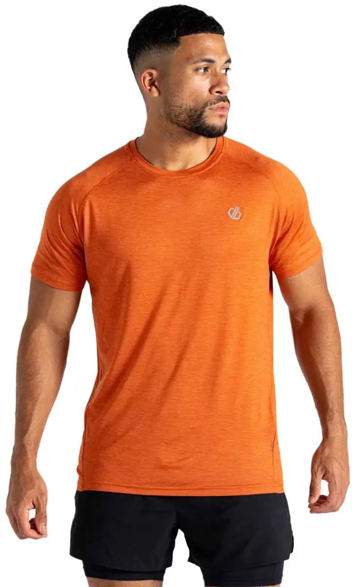 Dare2b Persist T-shirt Met Korte Mouwen Oranje XL Man