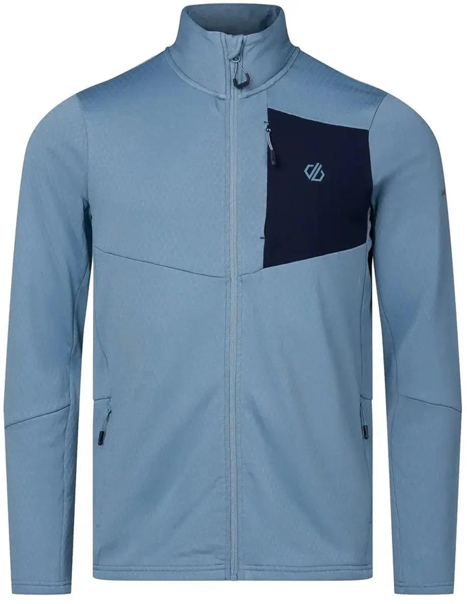 Dare 2b Venture Stretch Fleece met Ritssluiting - XL - Dusky Blue - afbeelding 3 van 4