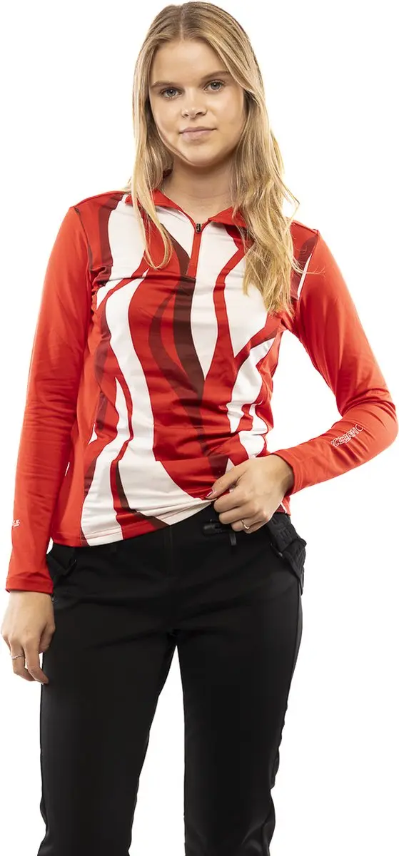 Icepeak Fenton Skipully Dames - Rood Dessin - XL