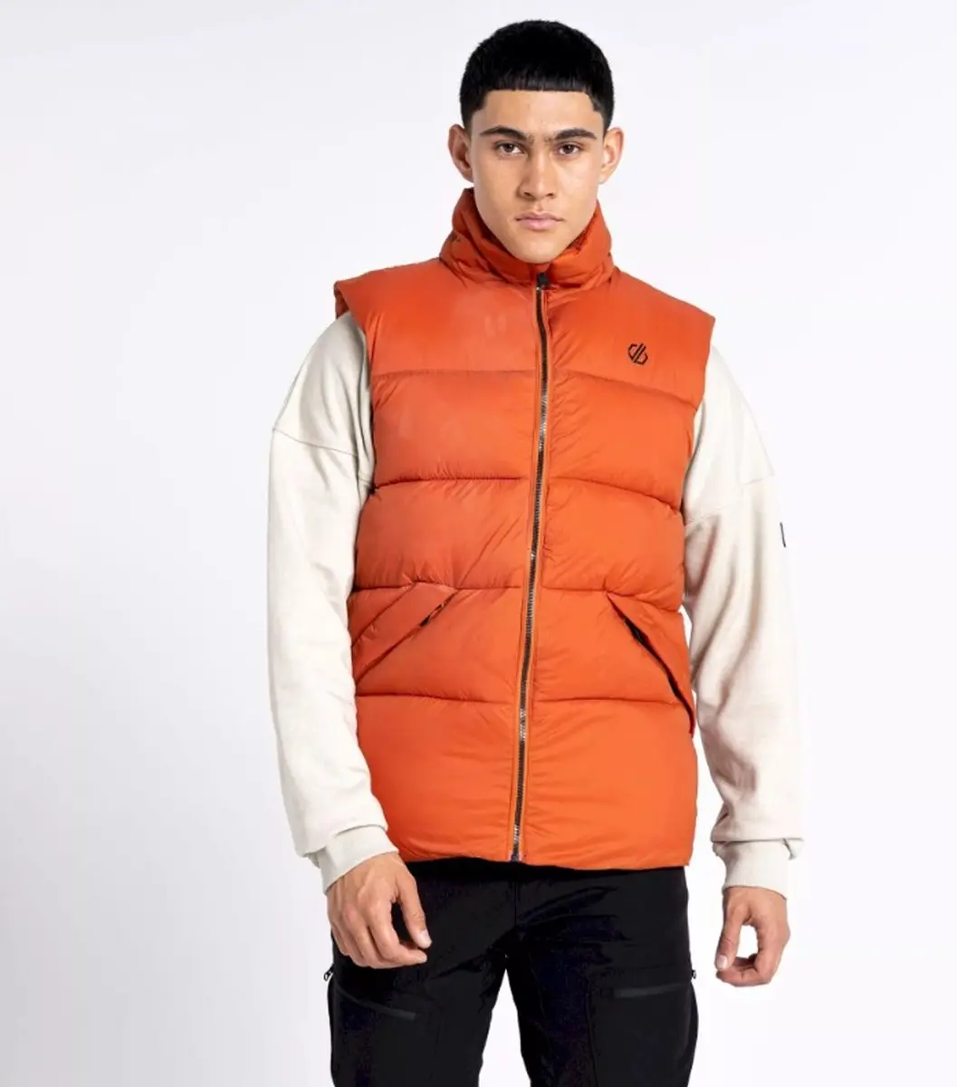 Dare2B Heren Mentor Bodywarmer Burnt Brick Maat M