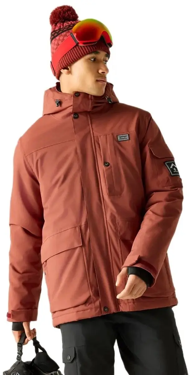 Dare 2b Twin Tip II Ski-jas - Rustic Red - L - afbeelding 4 van 5