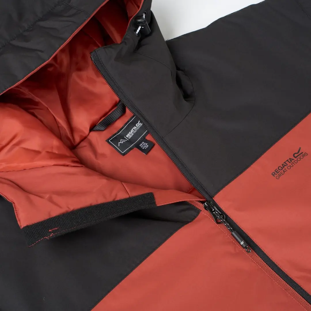 Regatta Thornridge Waterdichte Jas - Rood - afbeelding 2 van 6