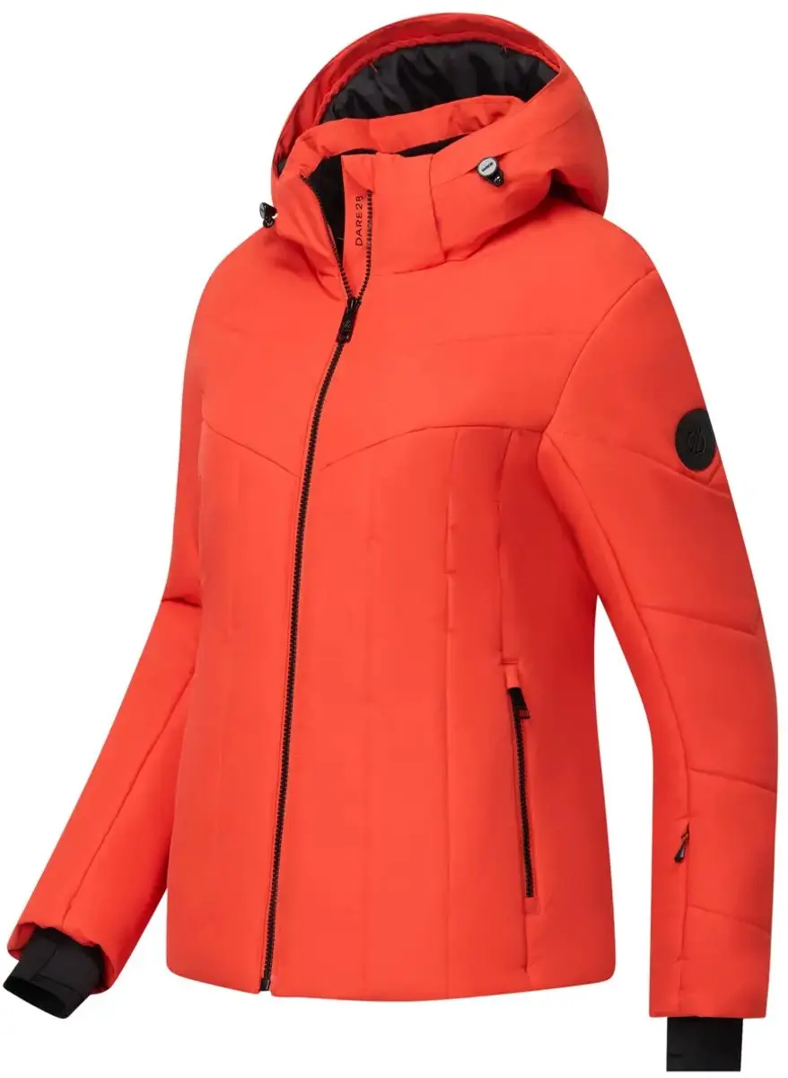 Dare 2b Glacier II Dames Ski Jas - Grenadine - 36 - afbeelding 3 van 5