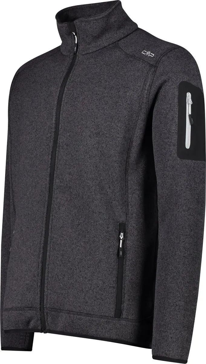 Cmp Outdoorvest Heren Polyester Antraciet Maat S