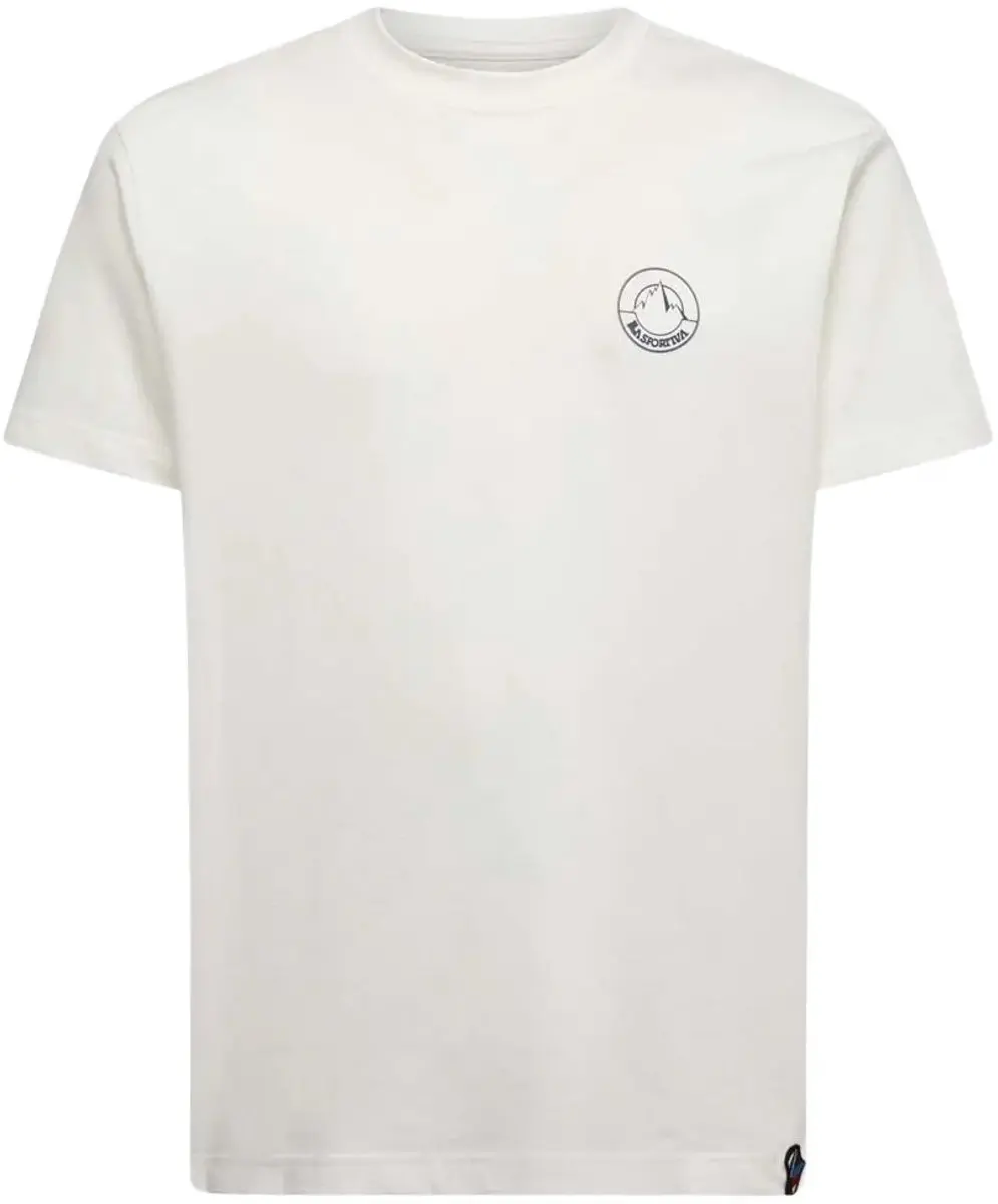 La Sportiva Circle Logo T-shirt Met Korte Mouwen Wit M Man