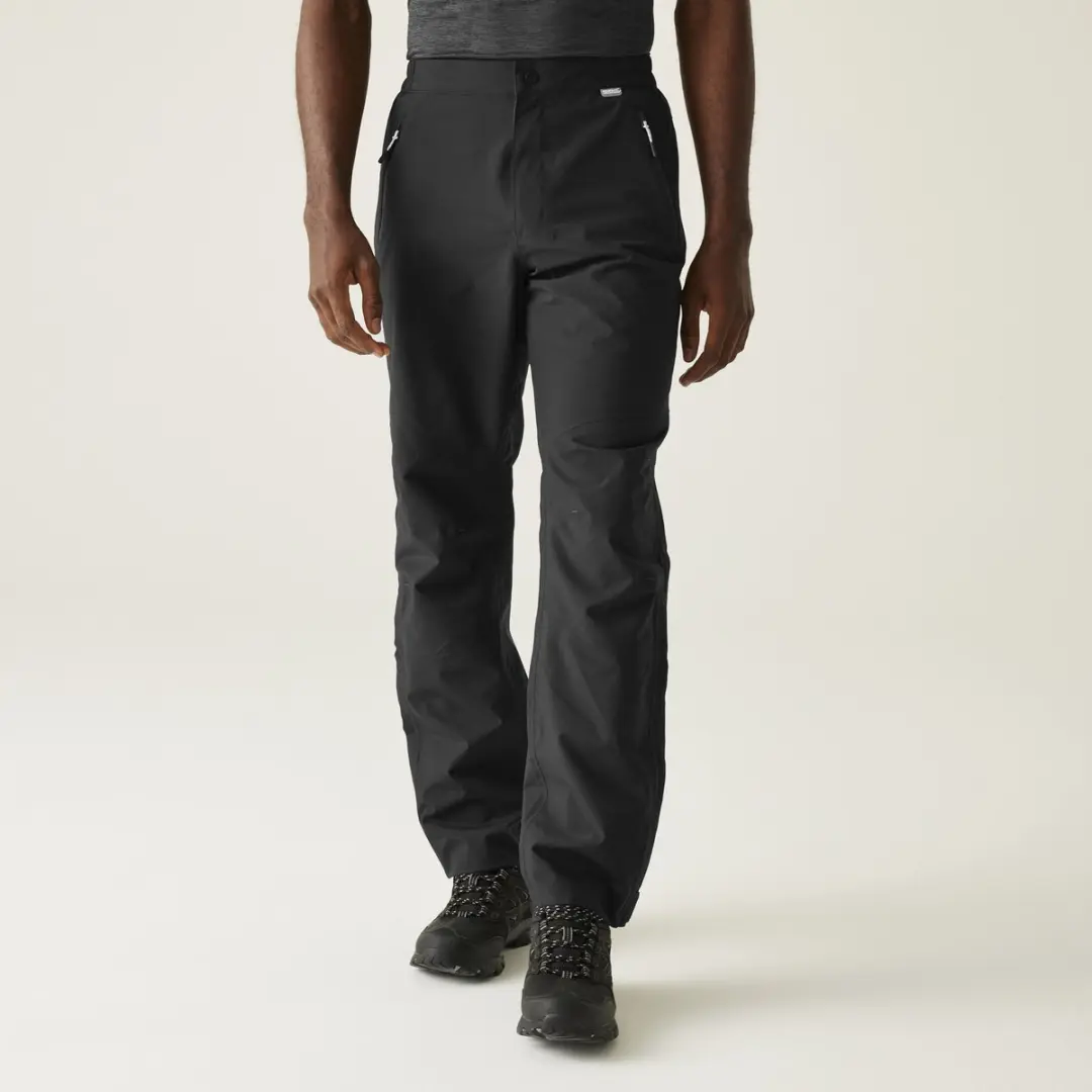 Regatta Highton Stretch Regenbroek - Zwart - L