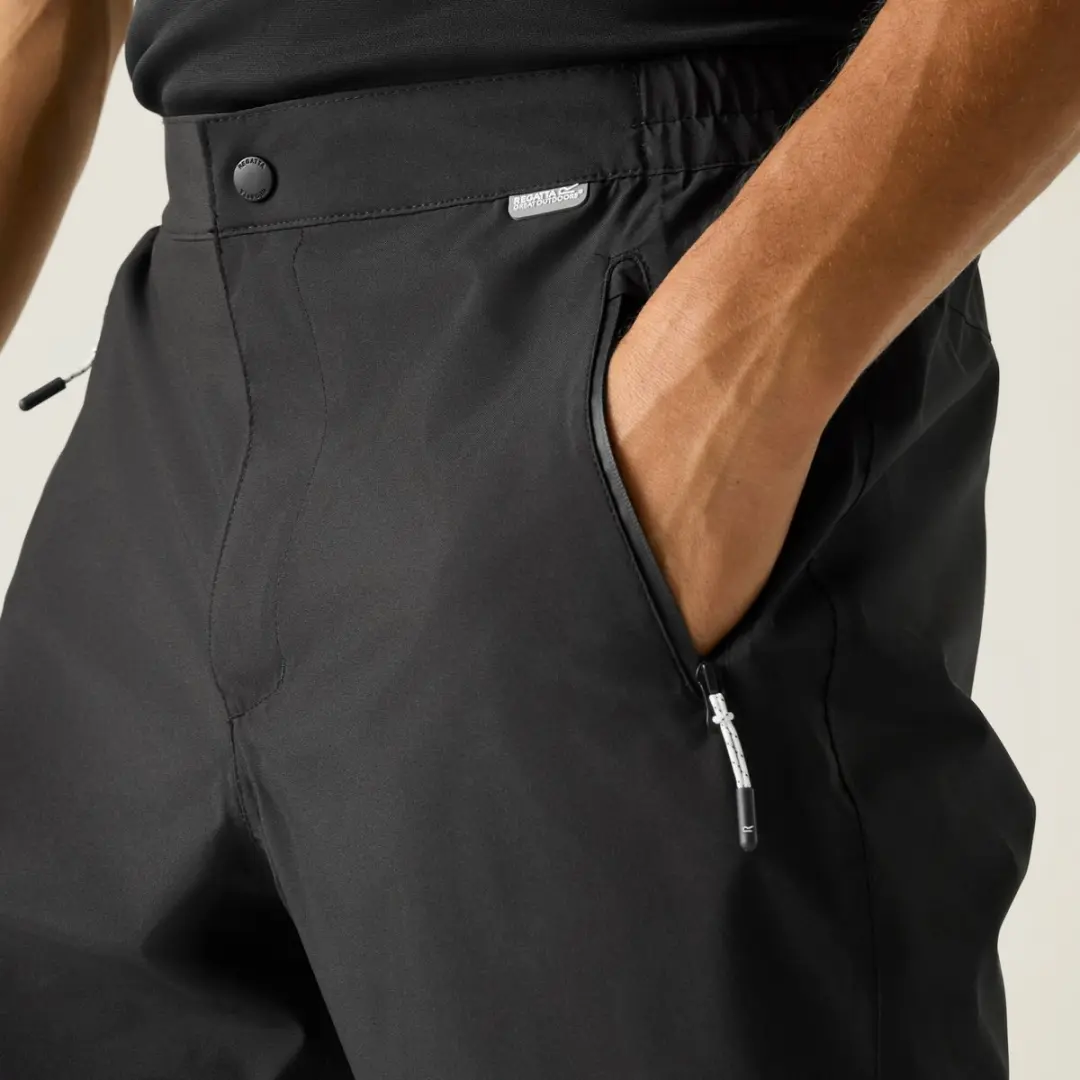 Regatta Highton Stretch Regenbroek - Zwart - L - afbeelding 6 van 6