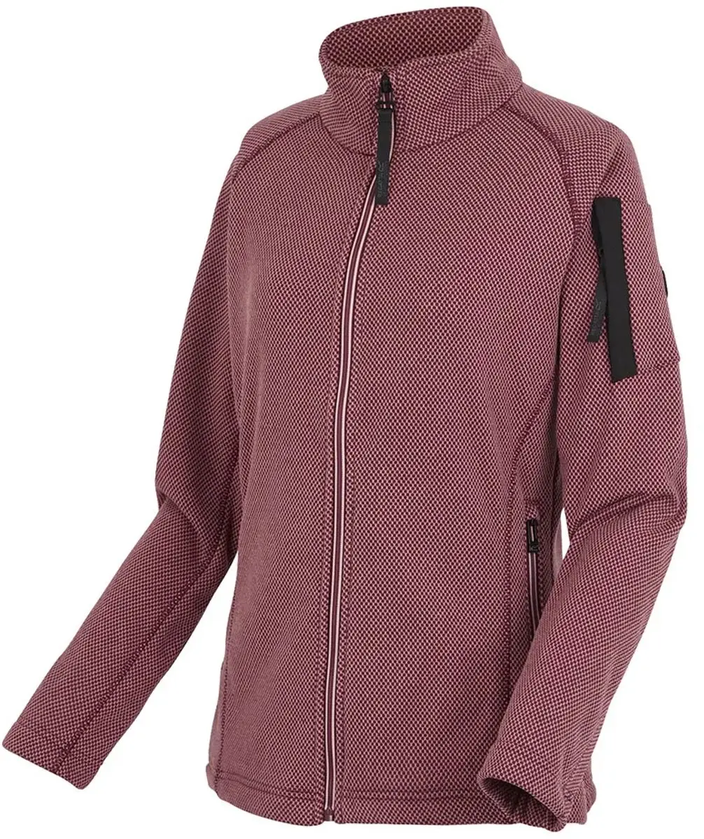 Regatta Liliena Fleece met Volledige Rits - Dusty Rose - afbeelding 3 van 3