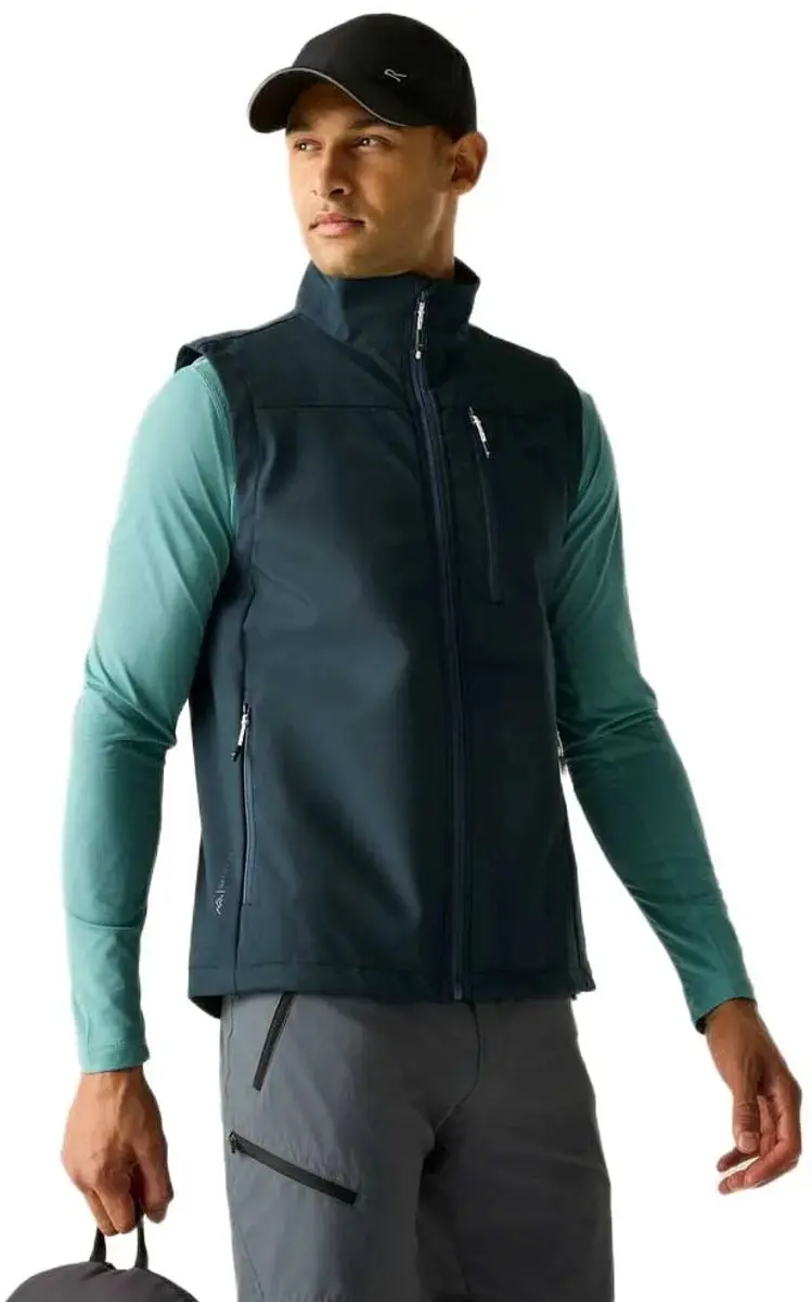 Regatta Arana Softshell Gilet Heren - Blauw - XL - afbeelding 5 van 6