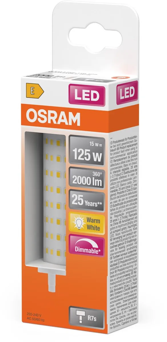 Osram LED Ballon 15W Warmwit Mat - 2700K