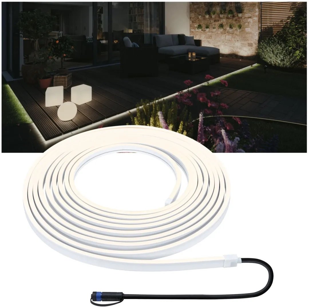 Plug & Shine LED Strip Smooth Afzonderlijke strip IP68 3000K 46W Wit