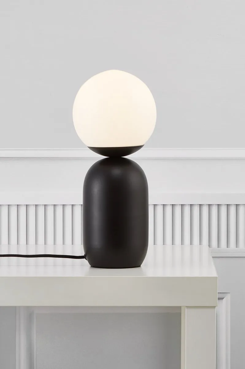 Nordlux Notti Tafellamp E14 - Zwart