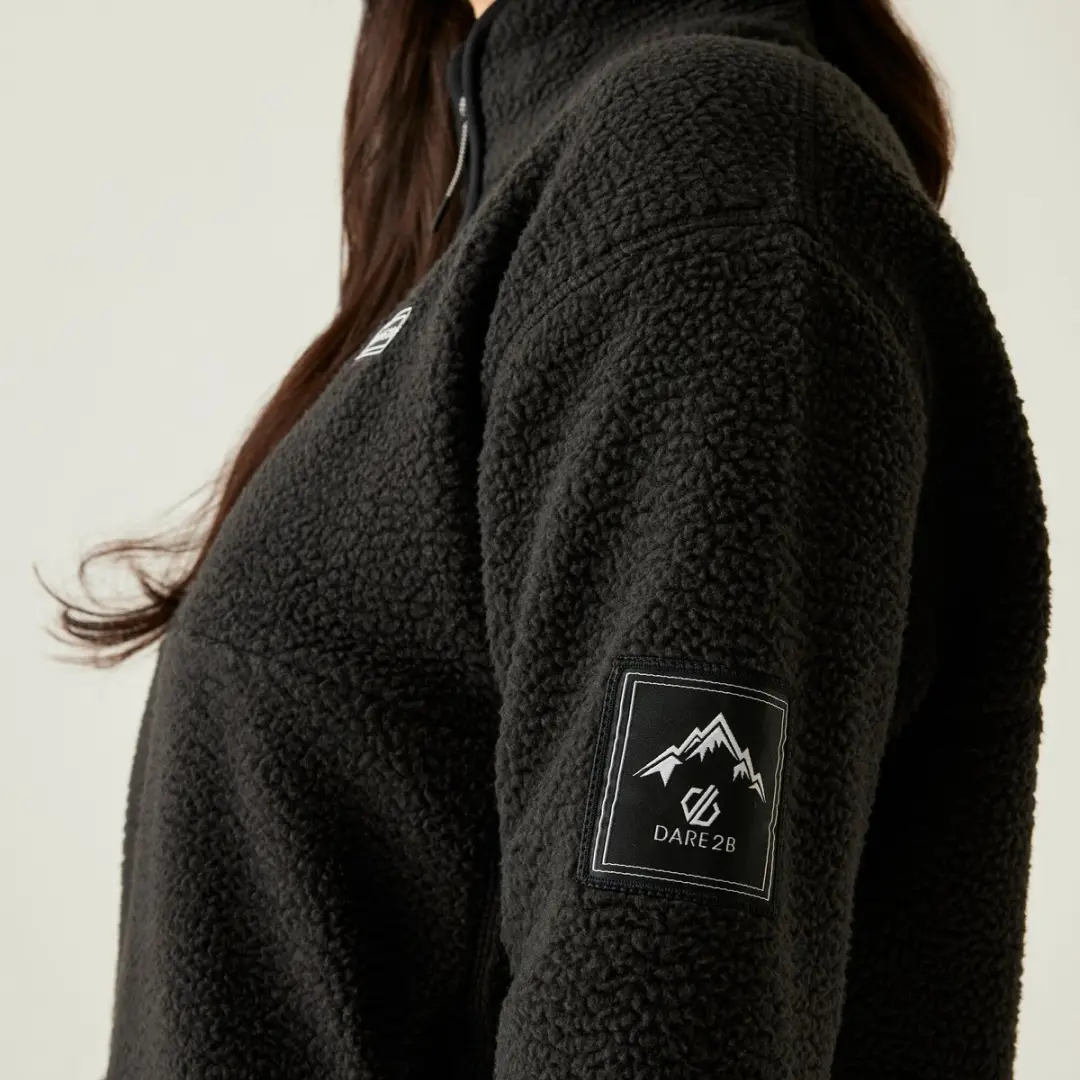 Dare 2b Slide Out Damesfleece - Zwart - afbeelding 2 van 6