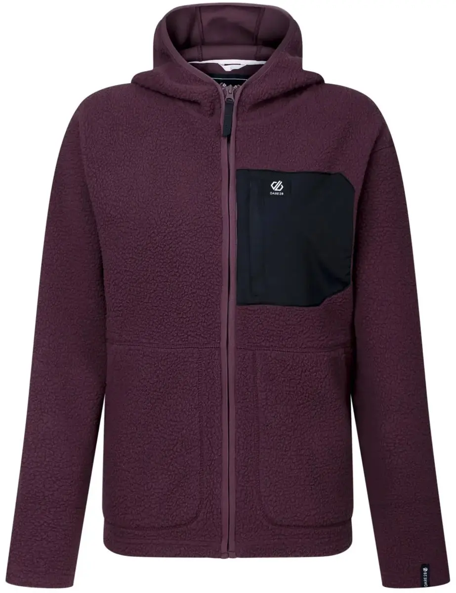 Dare 2b Firn Borg Fleece met Capuchon Dames - Huckleberry