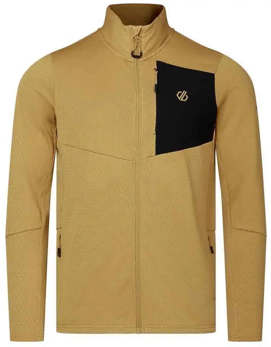 Dare 2b Venture Stretch Fleece Jas - Wood Brown - M - afbeelding 4 van 4