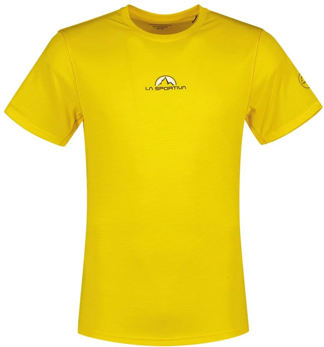 La Sportiva Promo T-shirt Met Korte Mouwen Geel S Man