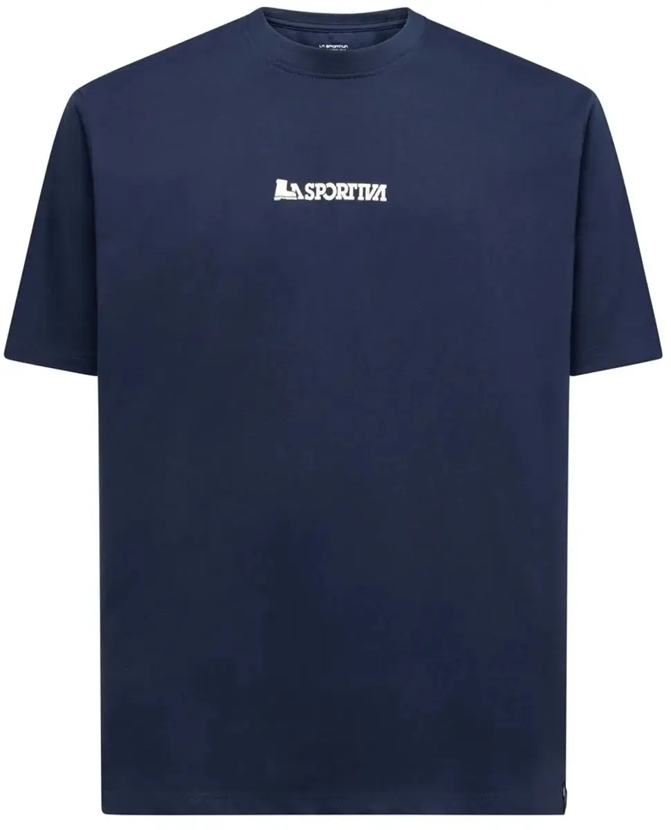 La Sportiva Moon Climb T-shirt Met Korte Mouwen Blauw L Man