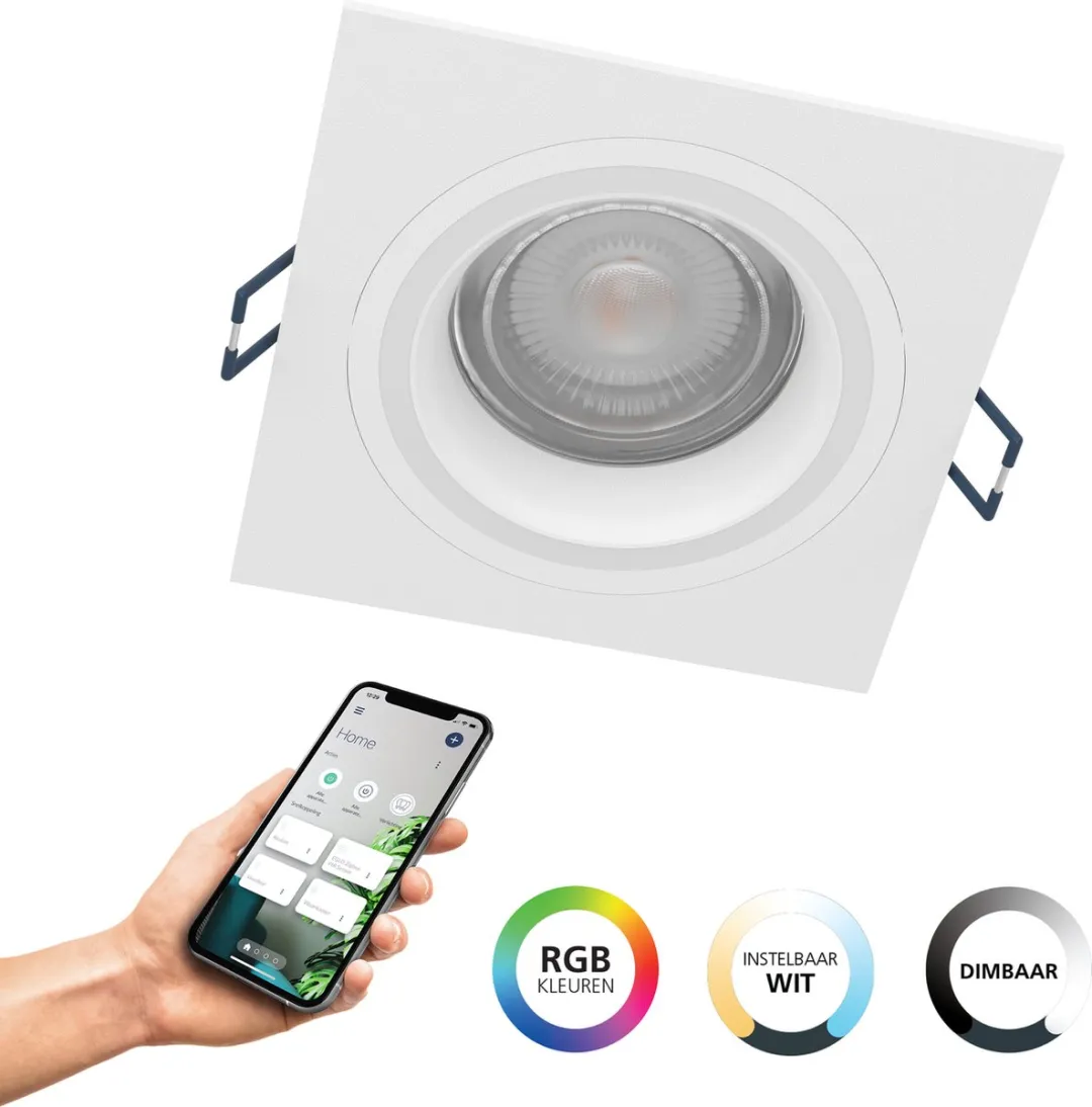 EGLO connect.z Carosso-Z Smart Inbouwspot