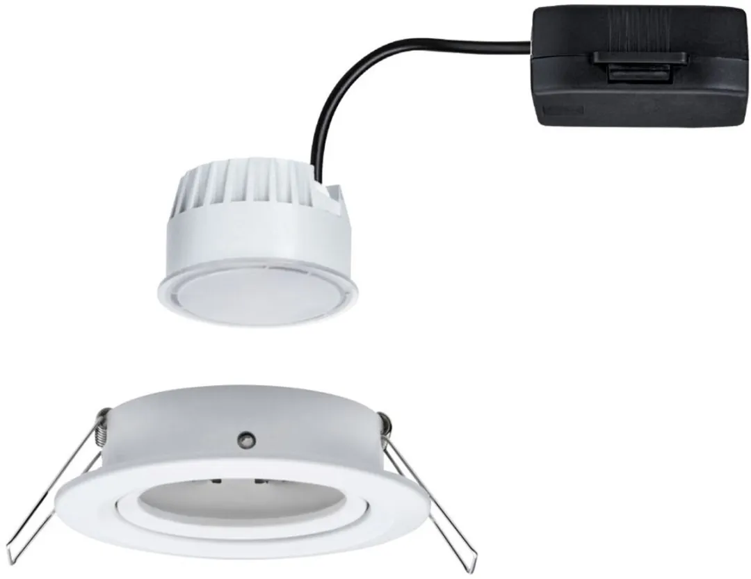 Paulmann Nova Coin LED-inbouwlamp 6W 470lm 2700K - Ø84mm
