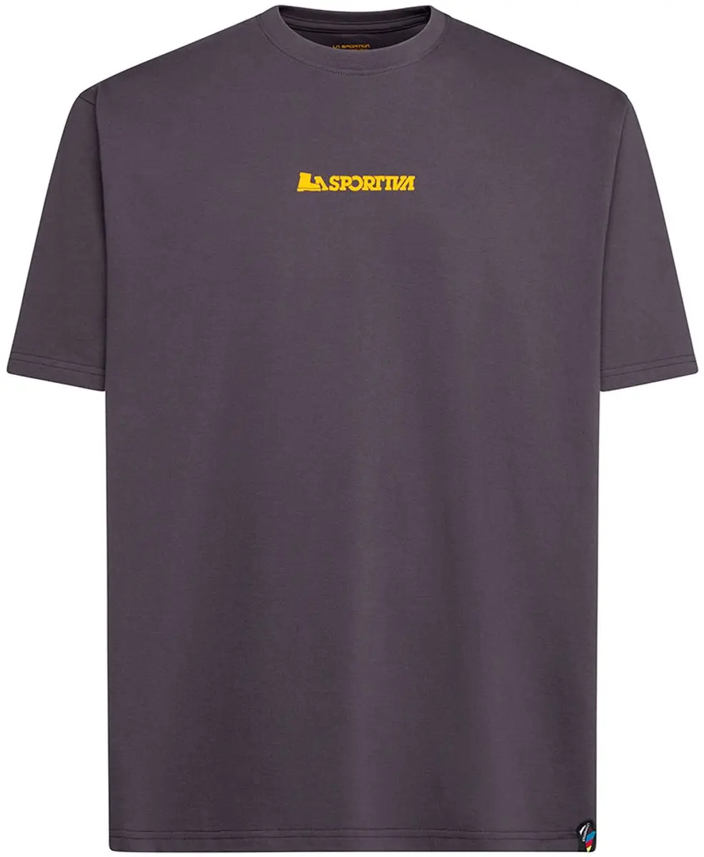 La Sportiva Moon Climb T-shirt Met Korte Mouwen Grijs XL Man