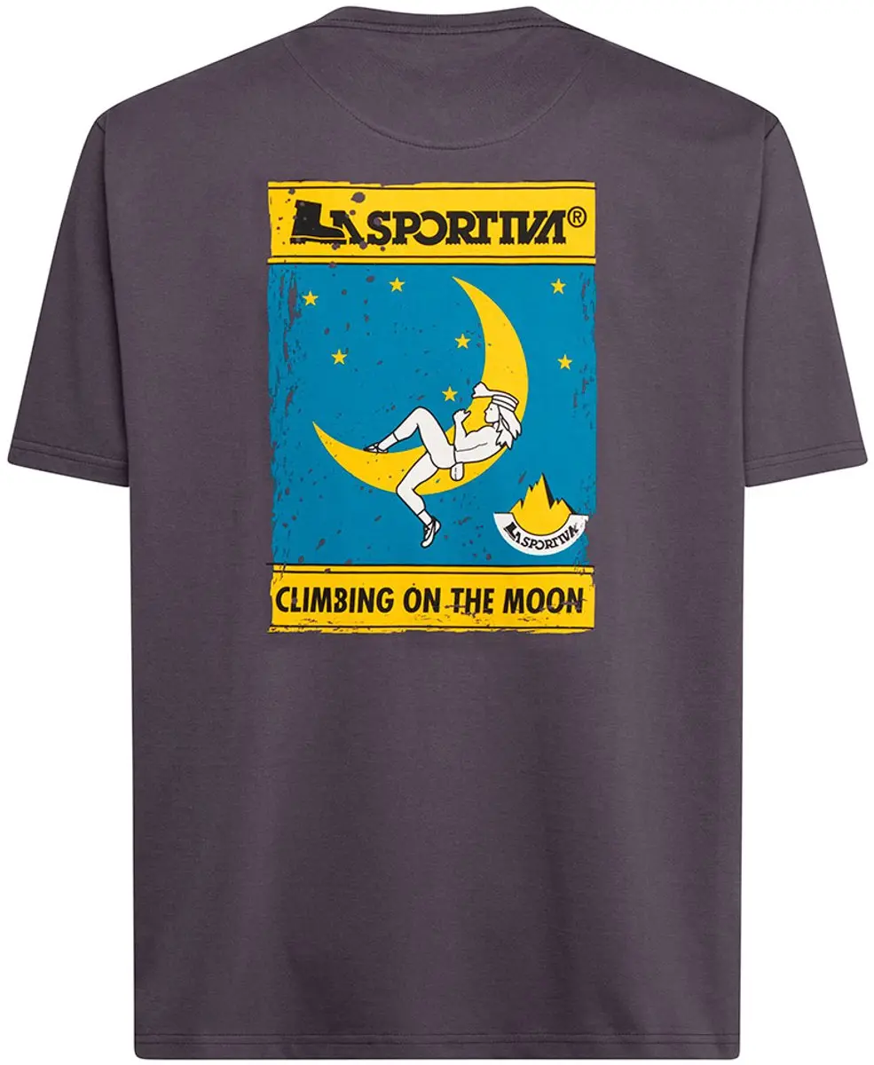 La Sportiva Moon Climb T-shirt Met Korte Mouwen Grijs XL Man - afbeelding 2 van 6