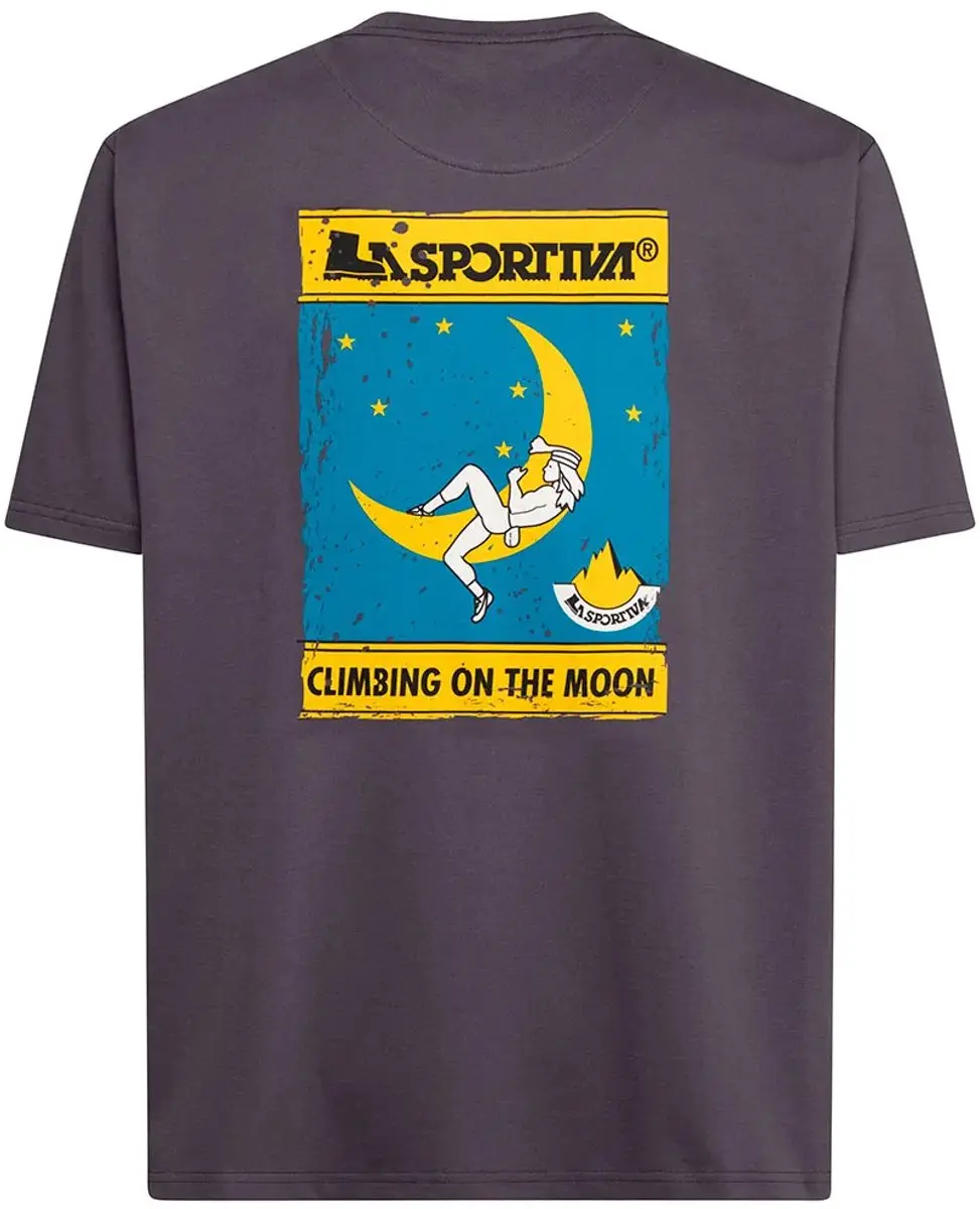 La Sportiva Moon Climb T-shirt Met Korte Mouwen Grijs XL Man - afbeelding 4 van 6