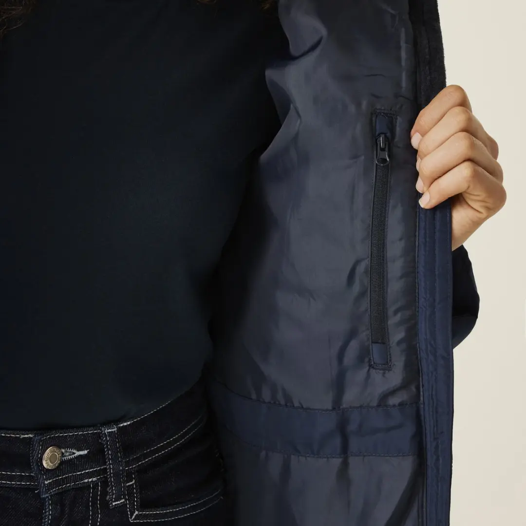 Regatta Winnie Baffle Dames Pufferjack - Blauw - afbeelding 2 van 6