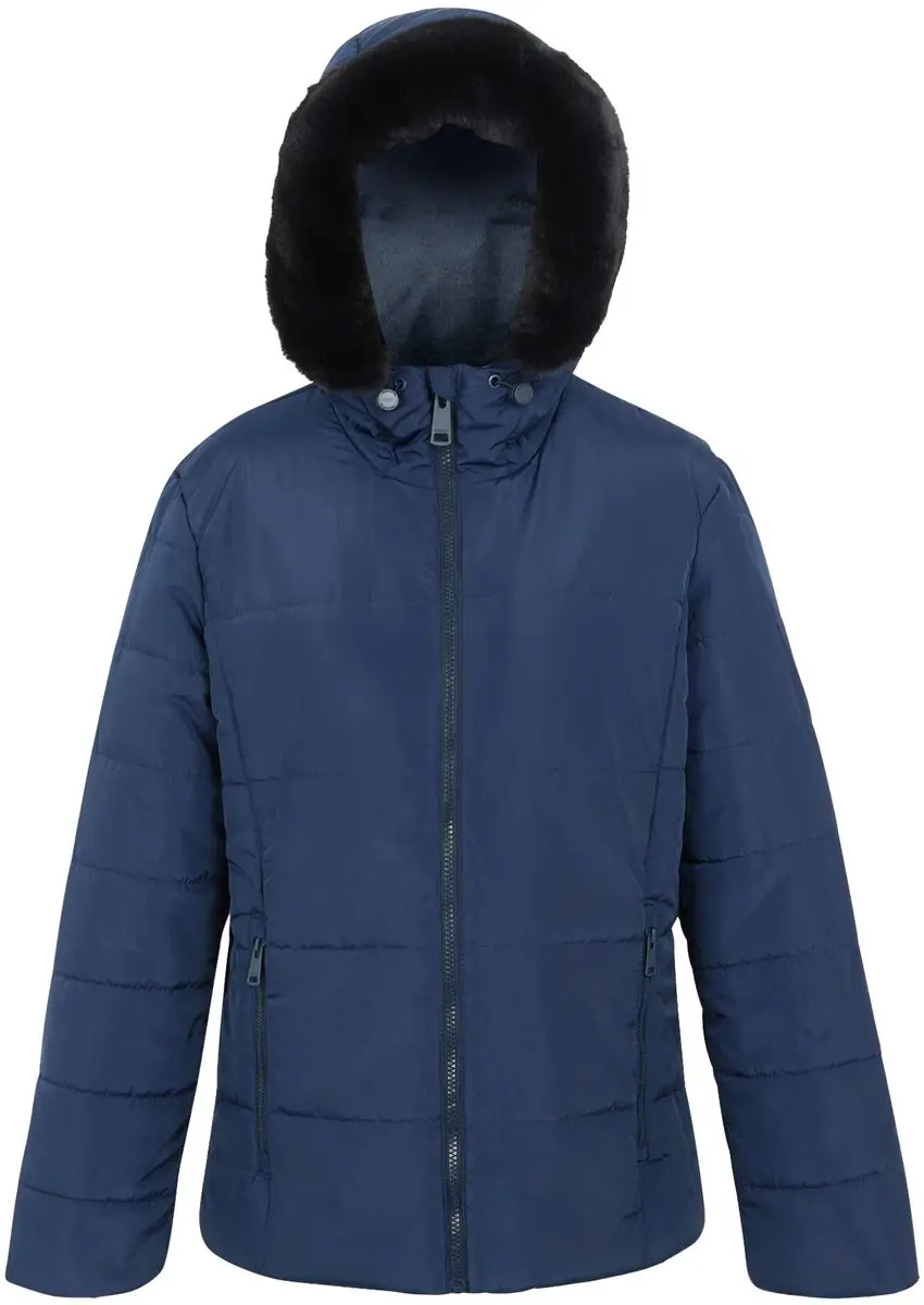 Regatta Winnie Baffle Dames Pufferjack - Blauw - afbeelding 5 van 6