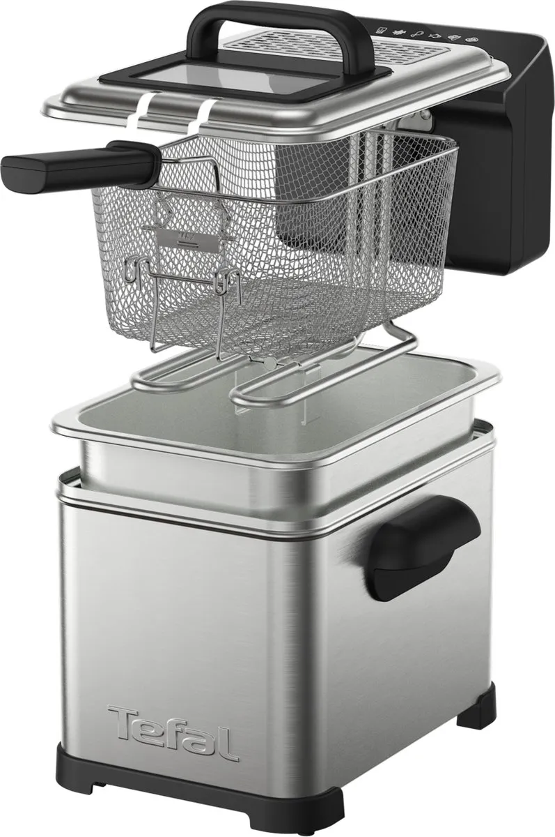 Tefal Family Pro FR507D Frituurpan - 4L - 2400W - Roestvrijstaal