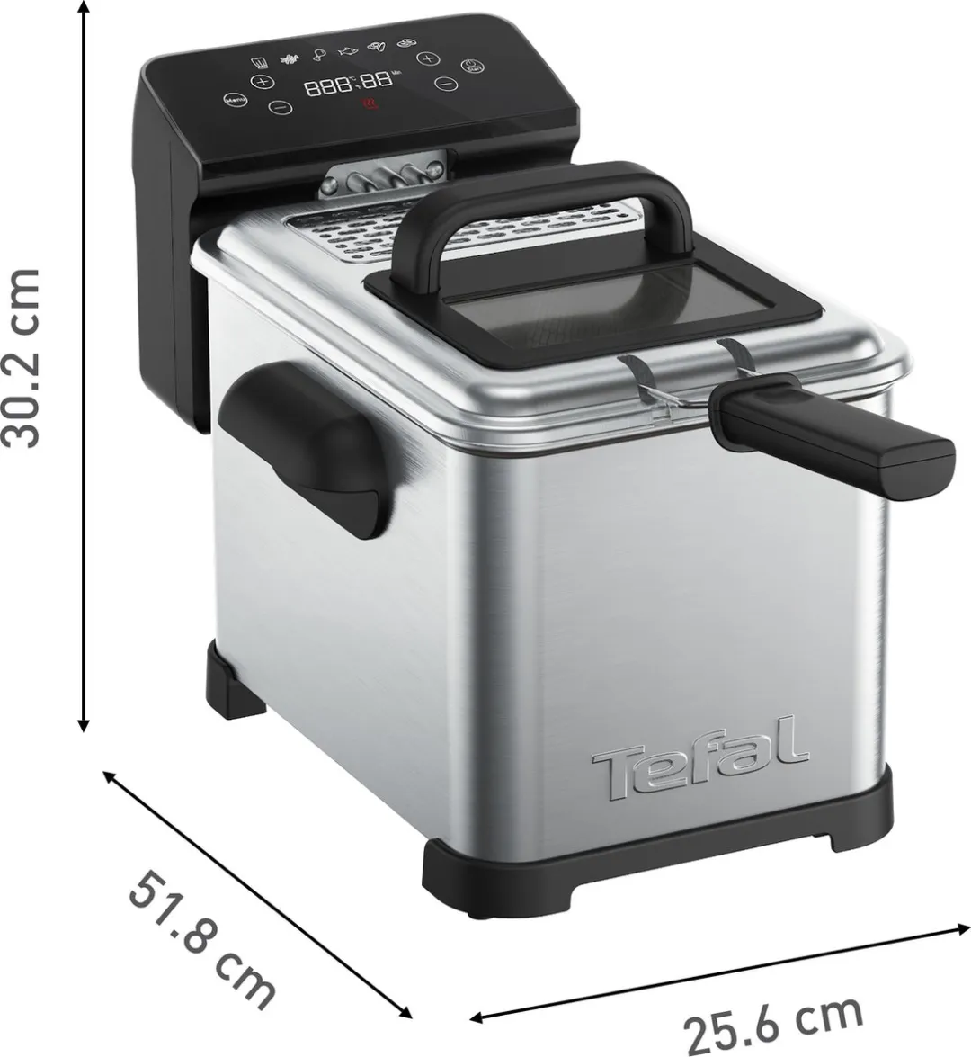 Tefal Family Pro FR507D Frituurpan - 4L - 2400W - Roestvrijstaal - afbeelding 6 van 6