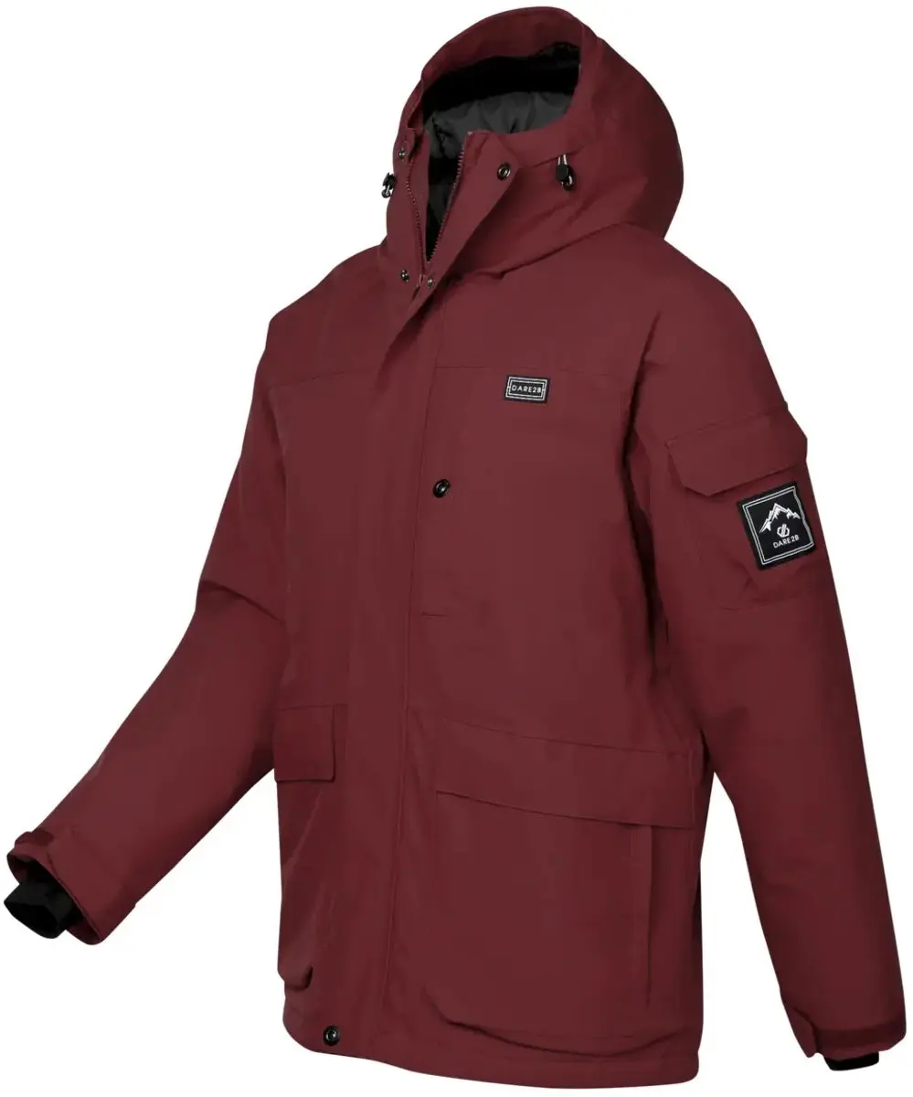 Dare 2b Twin Tip II Ski-jas - Rustic Red - afbeelding 3 van 5