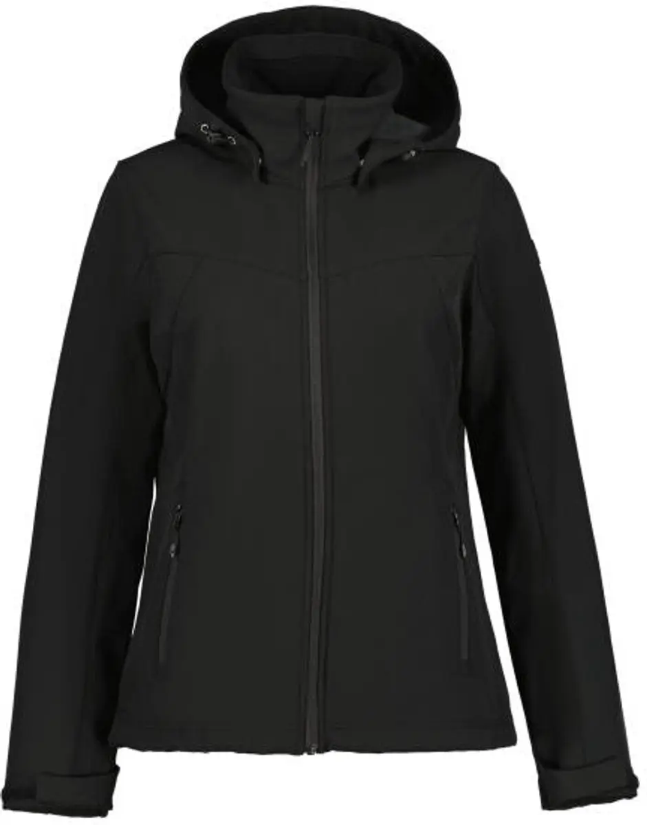 ICEPEAK BRENHAM Vrouwen Outdoorjas ZWART