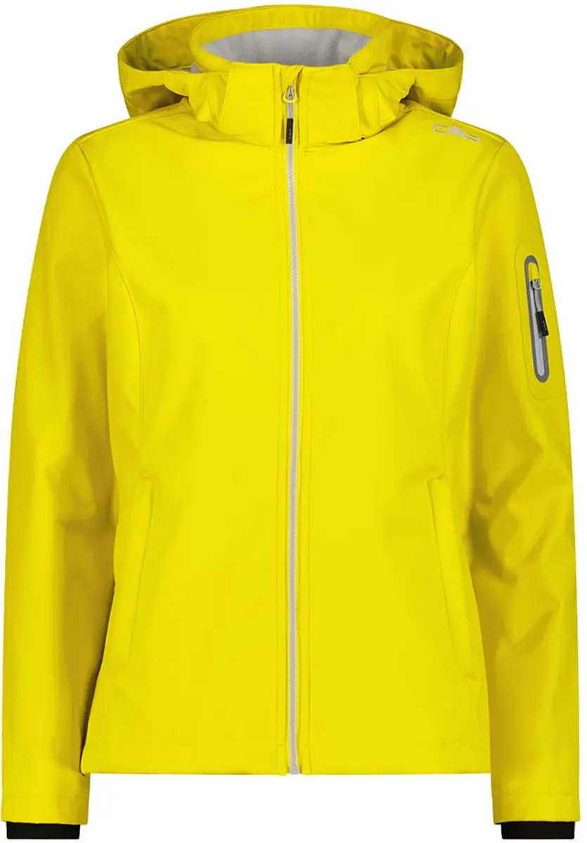 Cmp 39a5006 Softshelljack Geel XL Vrouw