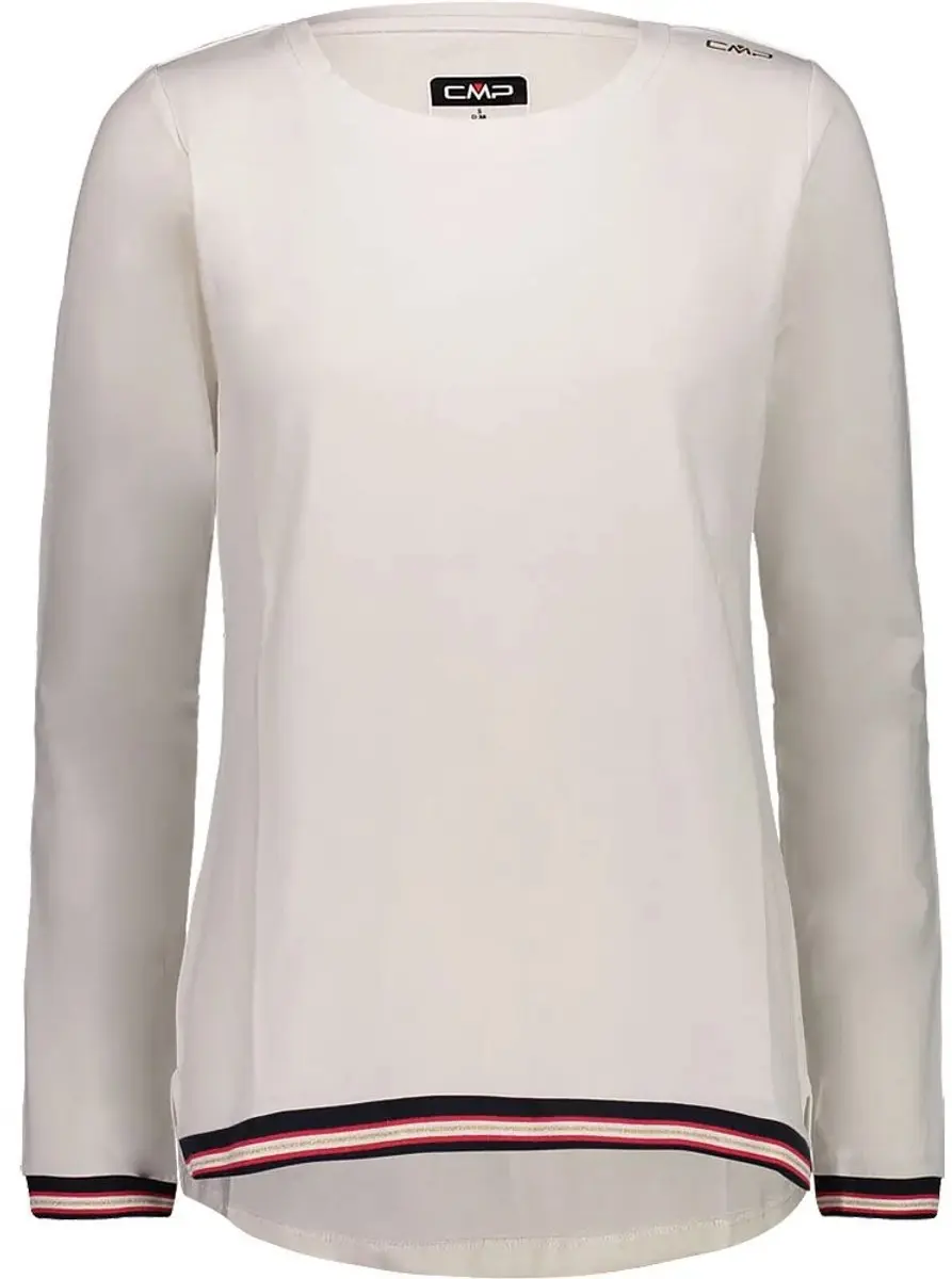 Cmp 39d4806 T-shirt Met Lange Mouwen Grijs XL Vrouw