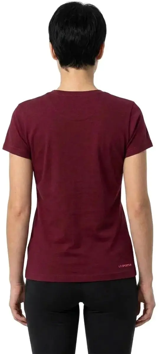 La Sportiva Made Of Mountain T-shirt Met Korte Mouwen Rood L Vrouw - afbeelding 3 van 4