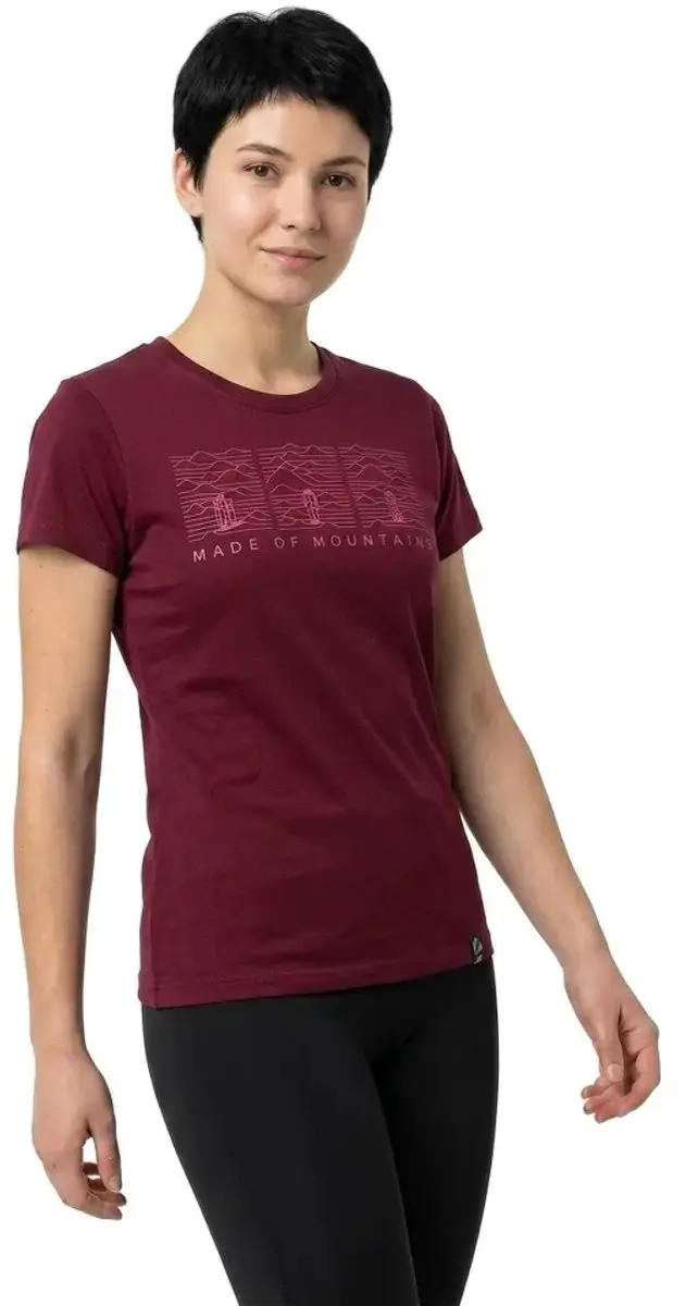 La Sportiva Made Of Mountain T-shirt Met Korte Mouwen Rood L Vrouw - afbeelding 4 van 4