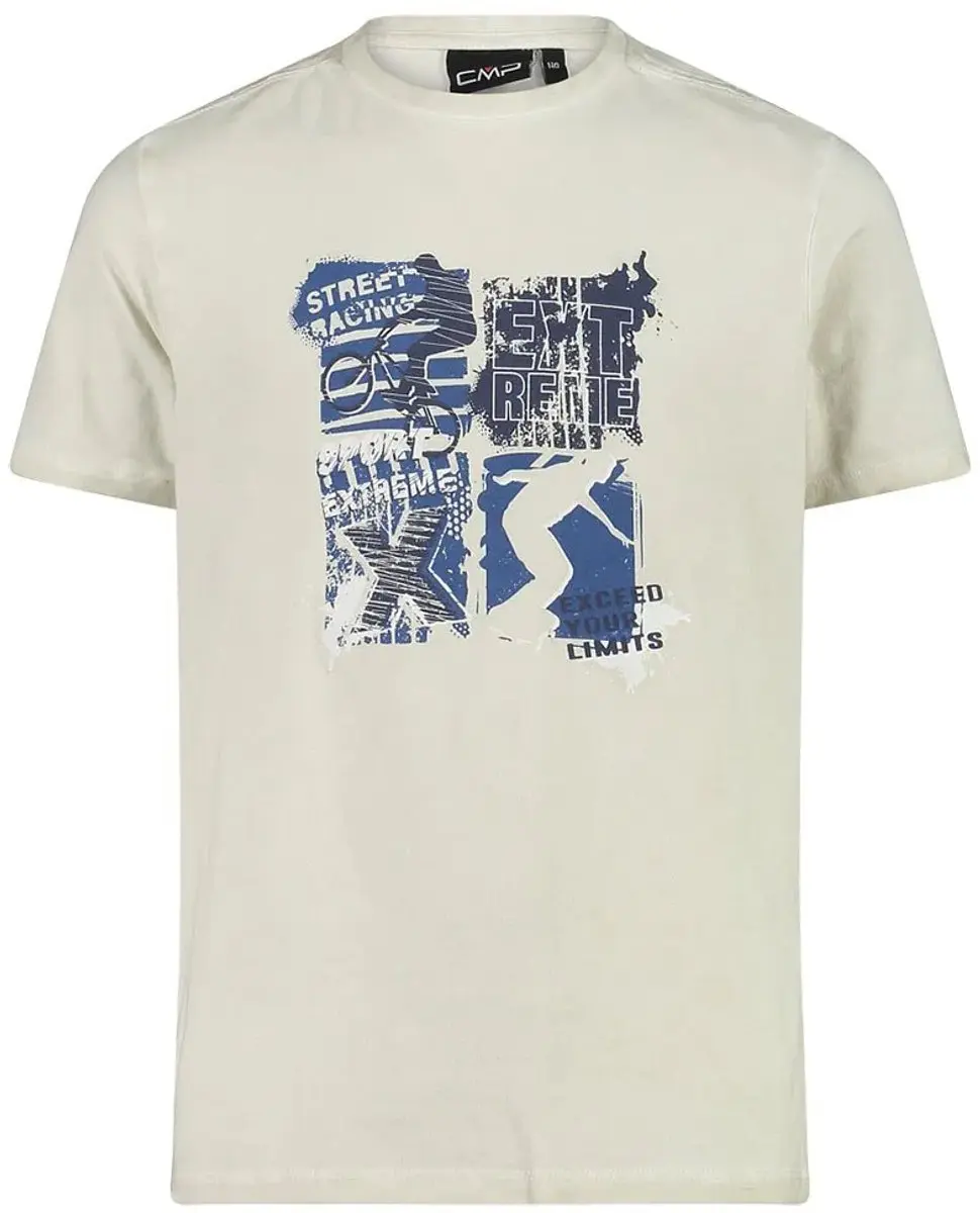 Cmp 39t7544 T-shirt Met Korte Mouwen Beige 8 Years Jongen