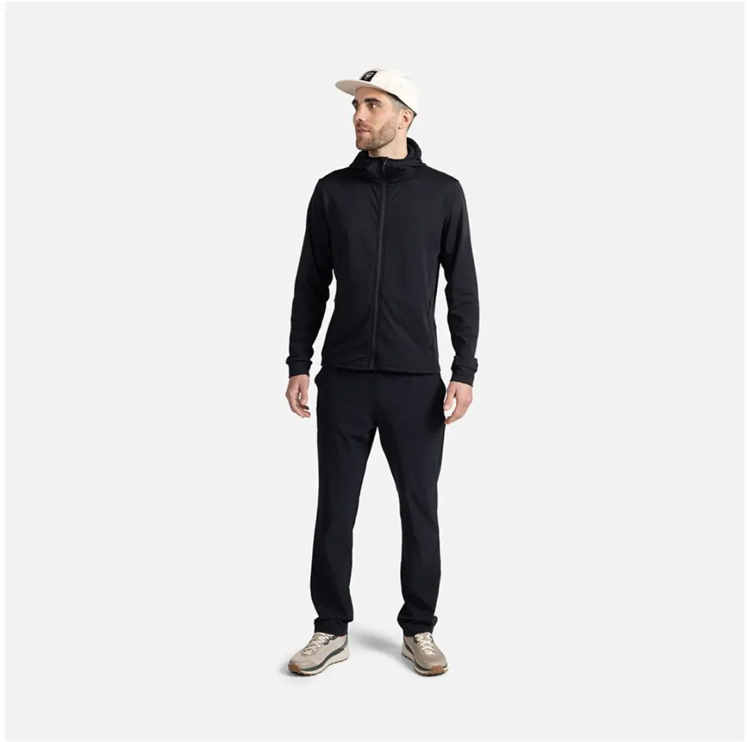 Rossignol Mid Layer Thin Sweatshirt Met Rits Zwart XL Man