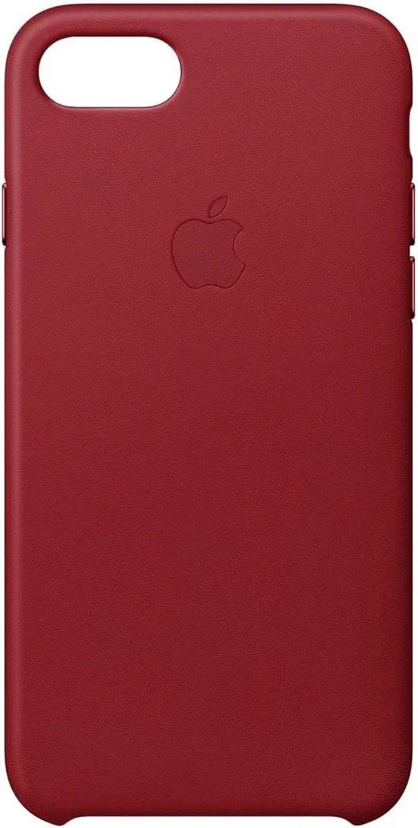 Apple Leren Hoesje iPhone SE/7/8 - Rood - MQHA2ZM/A - afbeelding 6 van 6