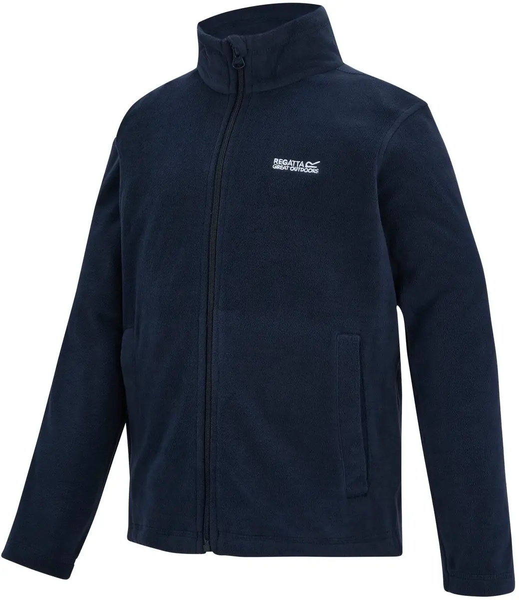 Regatta Kids King II Fleece met Rits - 14 jaar - Blauw - afbeelding 6 van 6