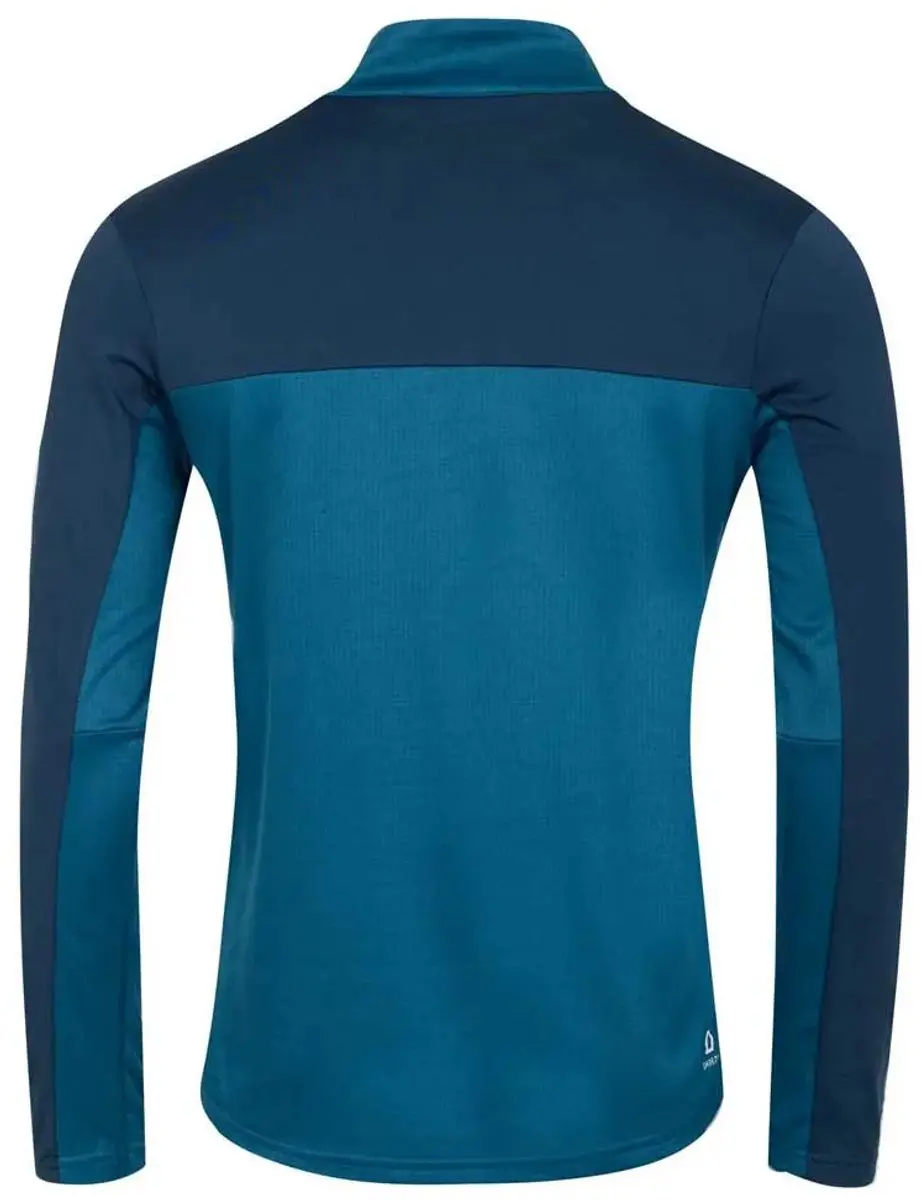 Dare2b Substratum Iii Core Stretch Sweatshirt Met Rits Blauw S Man - afbeelding 4 van 4