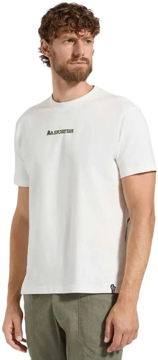 La Sportiva Eighties Logo T-shirt Met Korte Mouwen Wit L Man