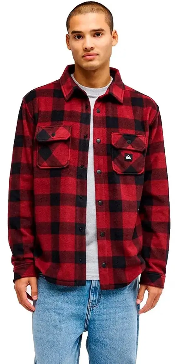 Quiksilver Venture Polar Fleece Rood L Man