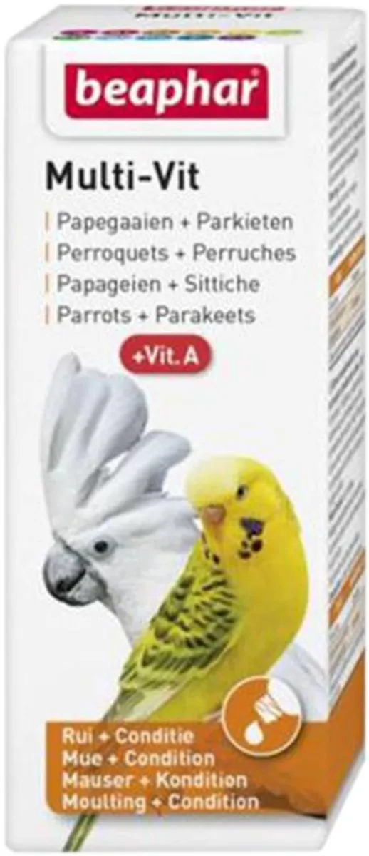 Beaphar Multi-Vit Papegaaien & Parkieten 20ml
