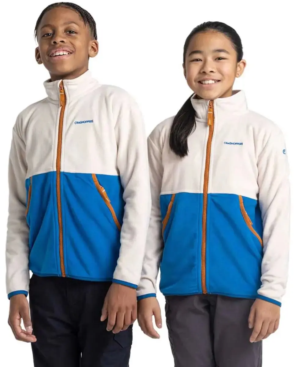 Craghoppers Valo Fleece Met Volledige Rits Blauw 13 Years Kinderen