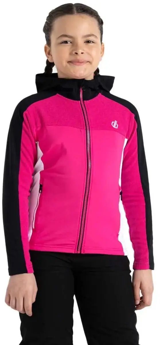 Dare2b Thriving Core Stretch Midlayer Jas Roze 3-4 Years Meisje
