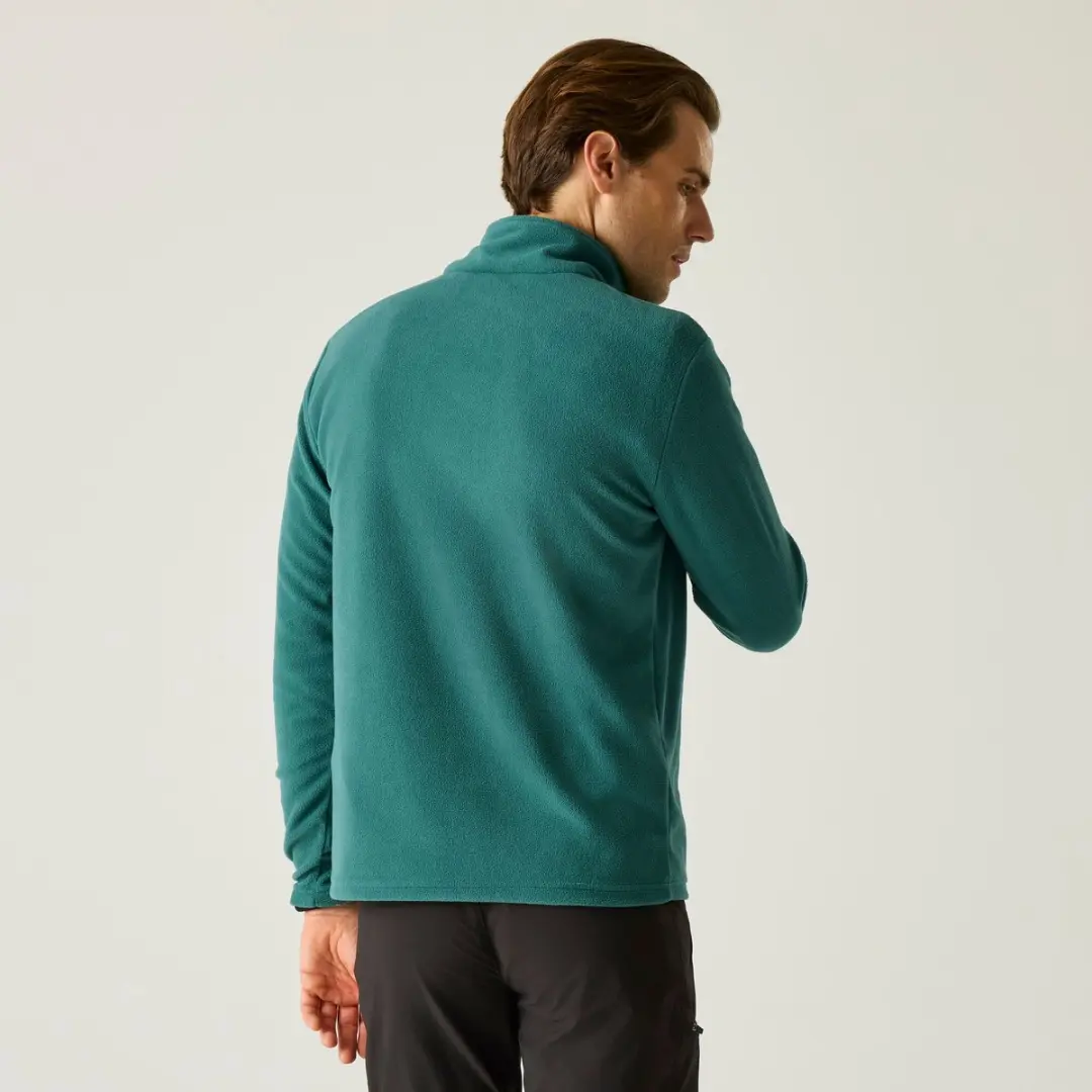 Regatta Thompson Lightweight Halve Rits Fleece - Groen - afbeelding 3 van 6